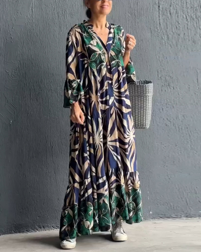 Ulrike | Lockeres Sommerkleid mit Print