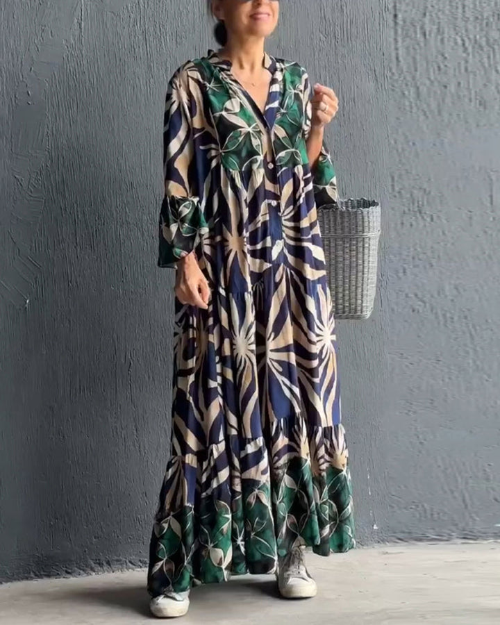 Ulrike | Lockeres Sommerkleid mit Print
