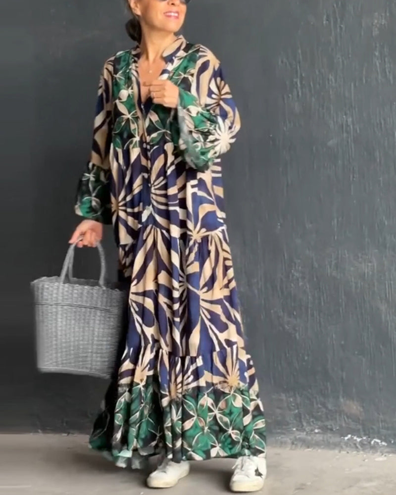 Ulrike | Lockeres Sommerkleid mit Print