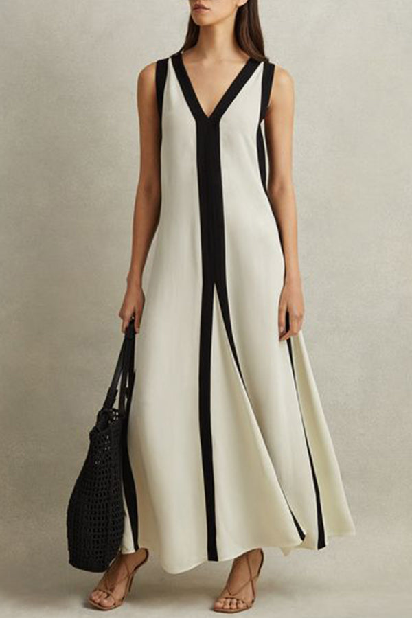 Tiana | Wendesommerkleid mit Klaviertastenprint