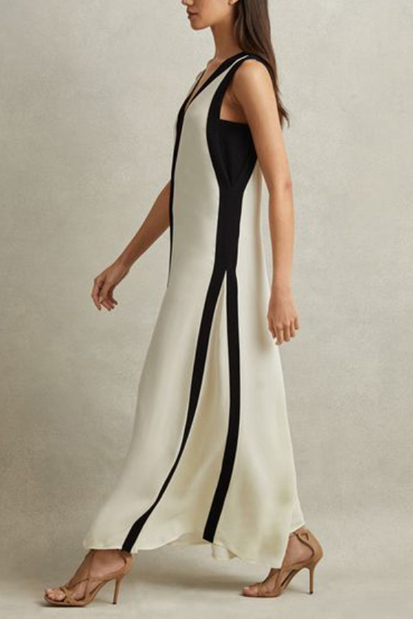 Tiana | Wendesommerkleid mit Klaviertastenprint