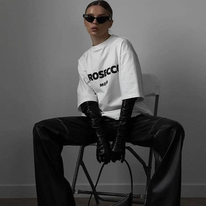 Das Prosecco | Oversize Hemd aus reiner Baumwolle