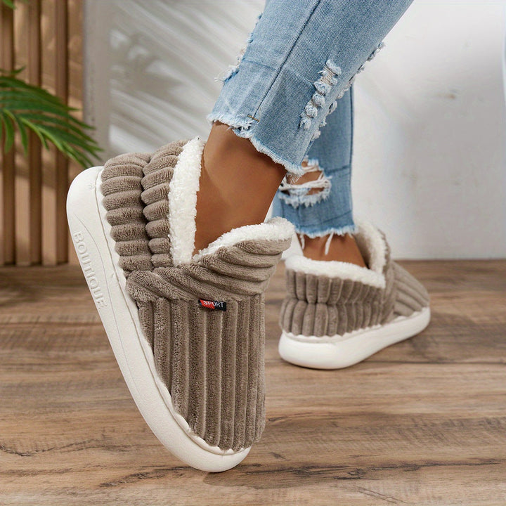 Lina | Gemütliche Plüsch-Pantoffeln für Damen