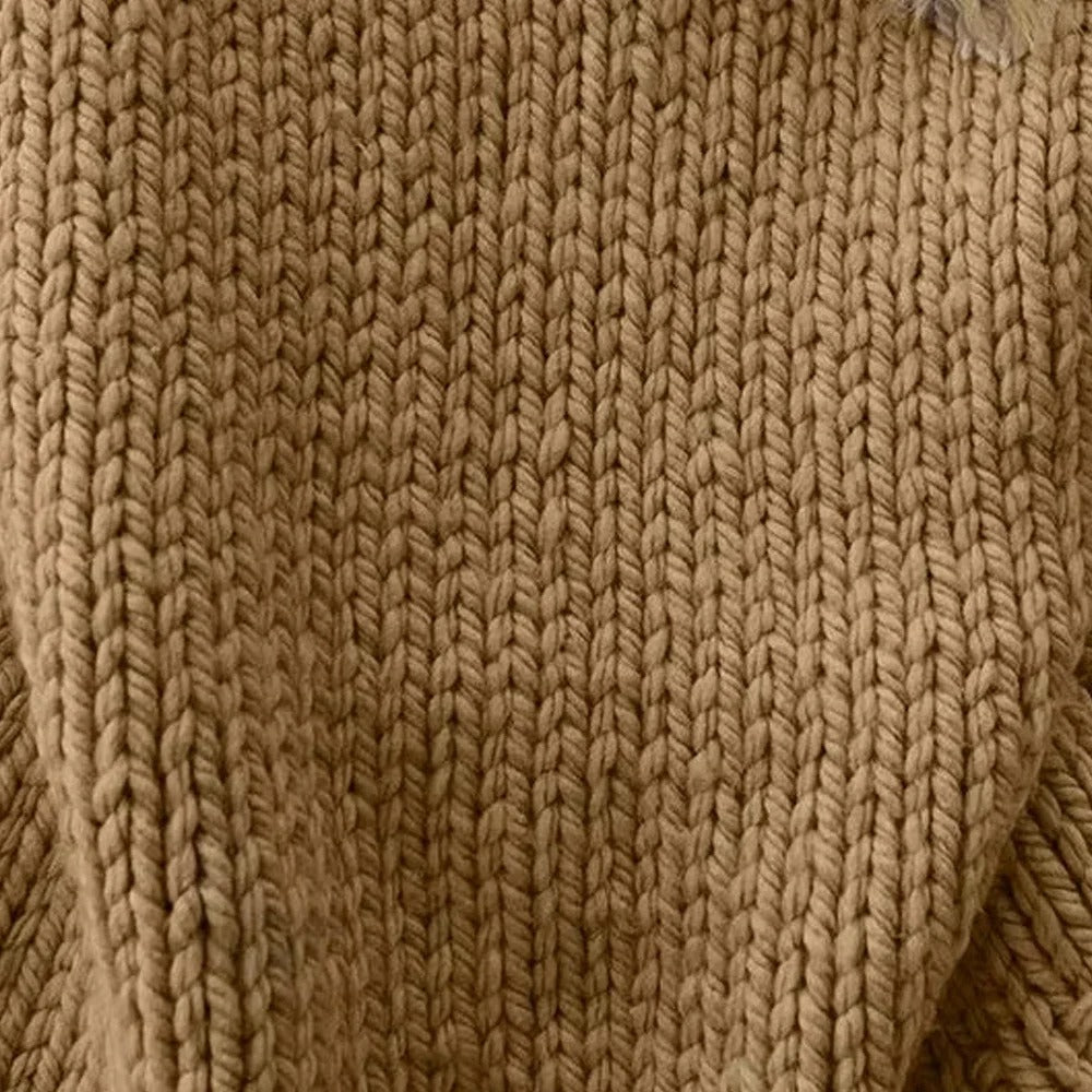 Stella | Strickpullover mit halblangem Kragen