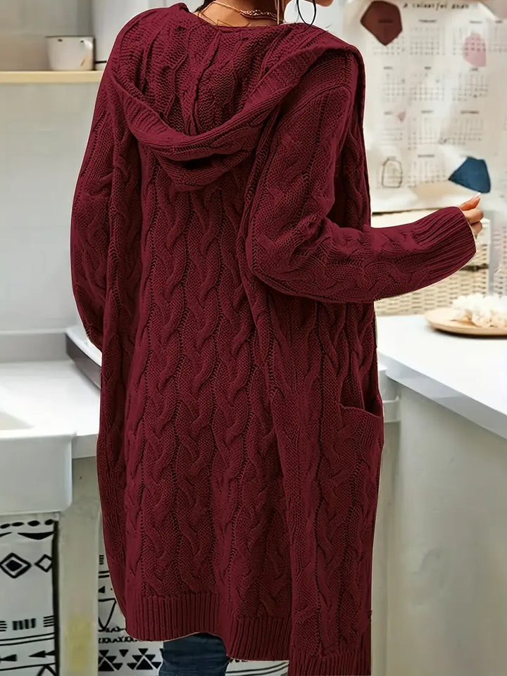 Isa | Legere Strickjacke mit aufgesetzten Taschen
