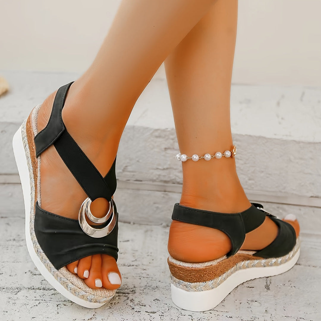 Clara | Schicke Küsten Sandalen Damen Look