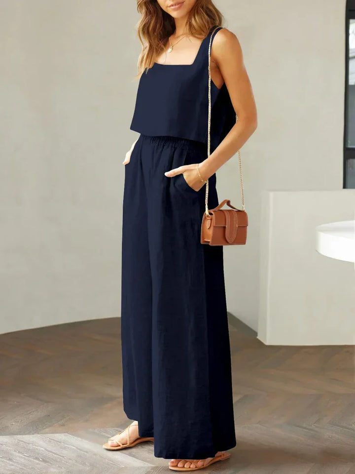 Sofia | Komfortables Damen Set aus Top und Hose