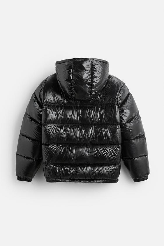 Pufferjacke mit 100 % echten Daunenfedern