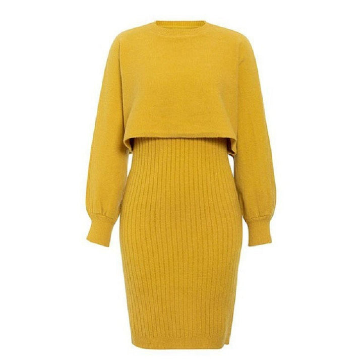 Rytra | Strickkleid-Set mit passendem Pullover