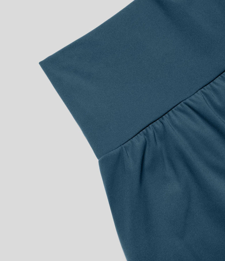 Natalia | 2-in-1 Yoga-Shorts mit hoher Taille