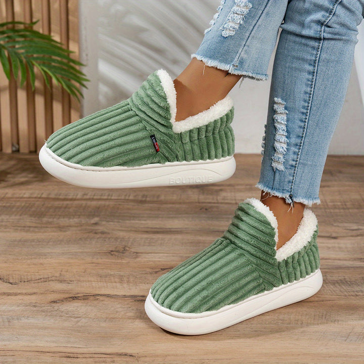 Lina | Gemütliche Plüsch-Pantoffeln für Damen