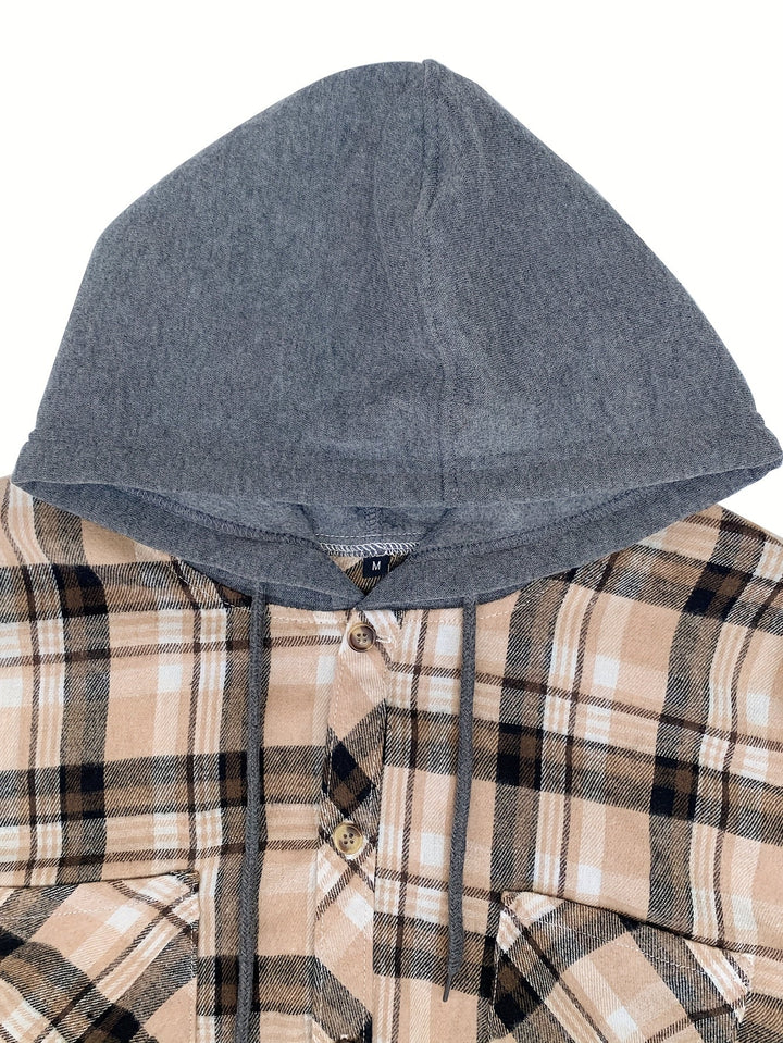 Jonas | Timberland Klassisches Flanellhemd mit Hoodie
