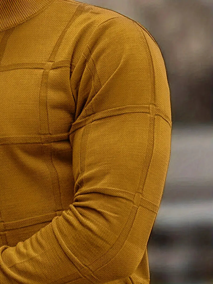 Matteo | Komfortabler Feinstrickpullover mit Rollkragen