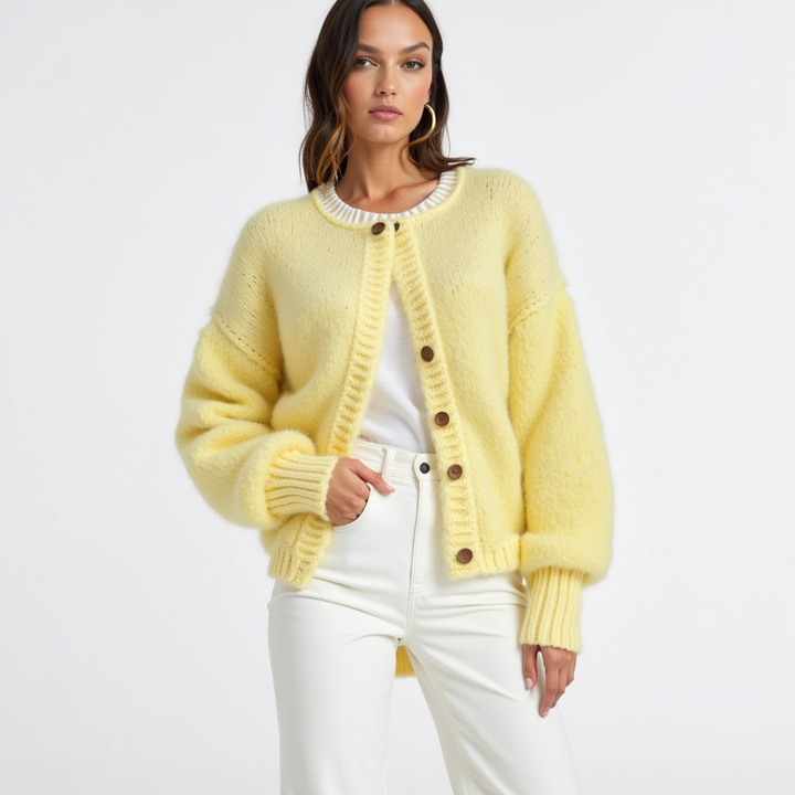 ModenGlanz | Weiche und kuschelige Strickjacke für kühle Tage
