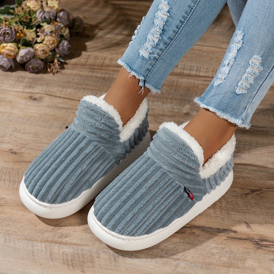 Lina | Gemütliche Plüsch-Pantoffeln für Damen