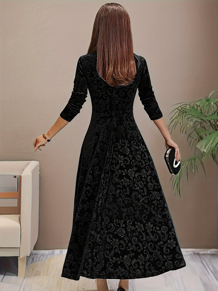 Clara | Stylisches Samtkleid für den Urlaub