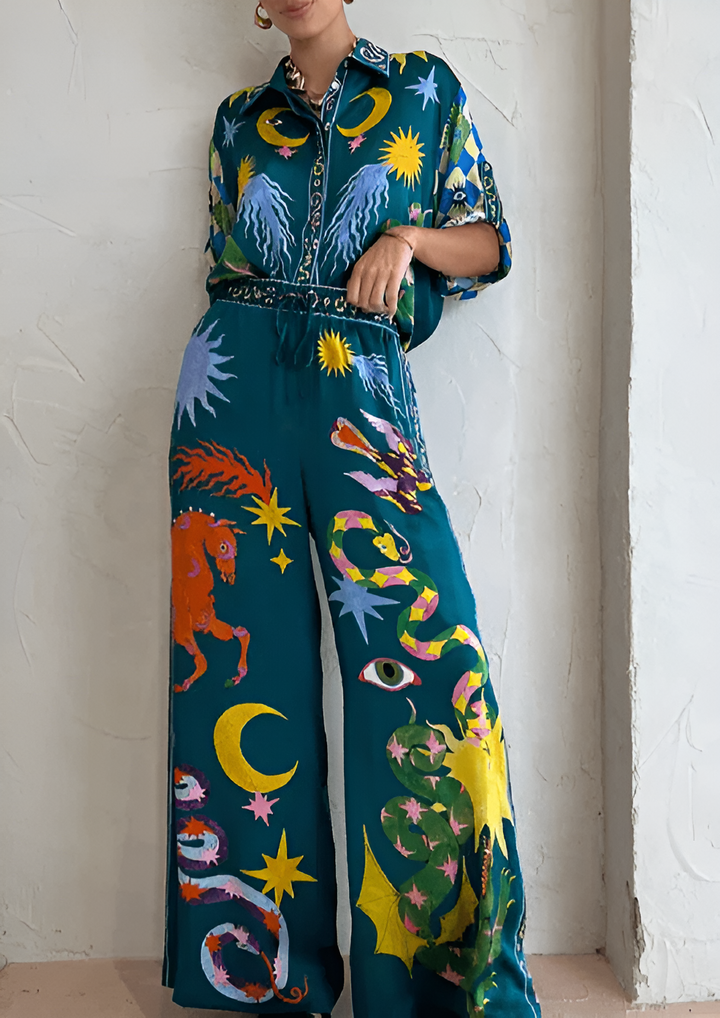 Beah | Zweiteiliges Set mit lässigem Stil