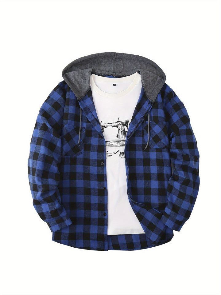 Jonas | Timberland Klassisches Flanellhemd mit Hoodie