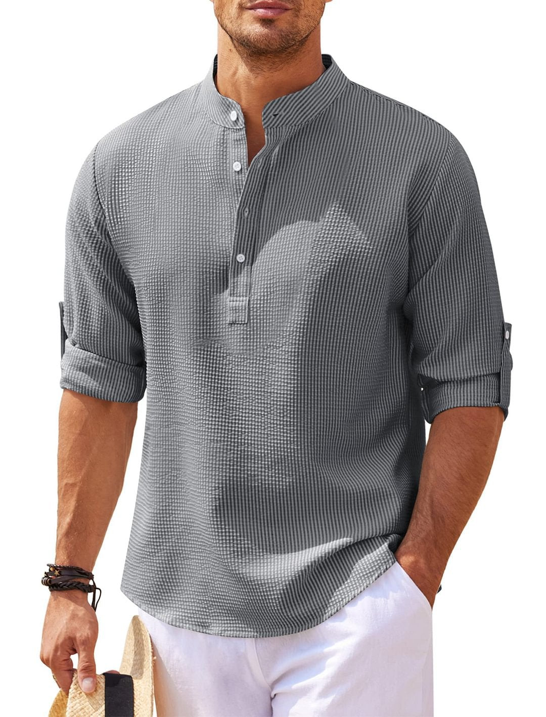 Noah | Elegantes Leinenhemd Herren Stil