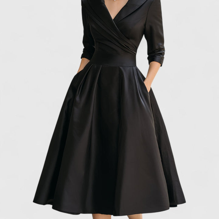 Lena | Elegantes Midikleid für Damen im modernen Stil
