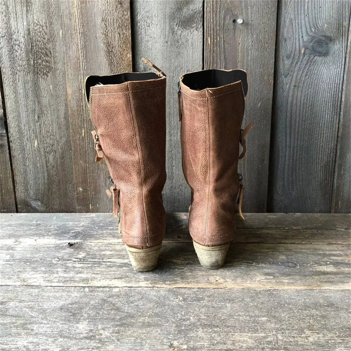 Greta | Zeitlose Lederstiefel für Alltag und Freizeit