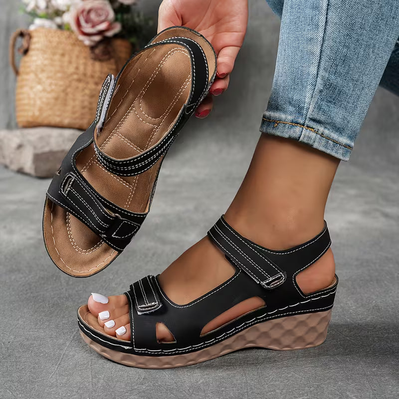 Hannah | Flexible Sandalen Damen Chic