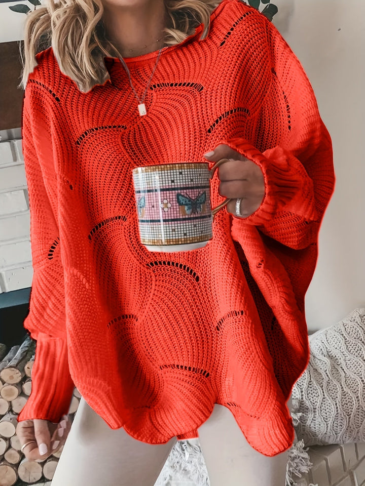 Yoko | Damenpullover aus geripptem Strickstoff