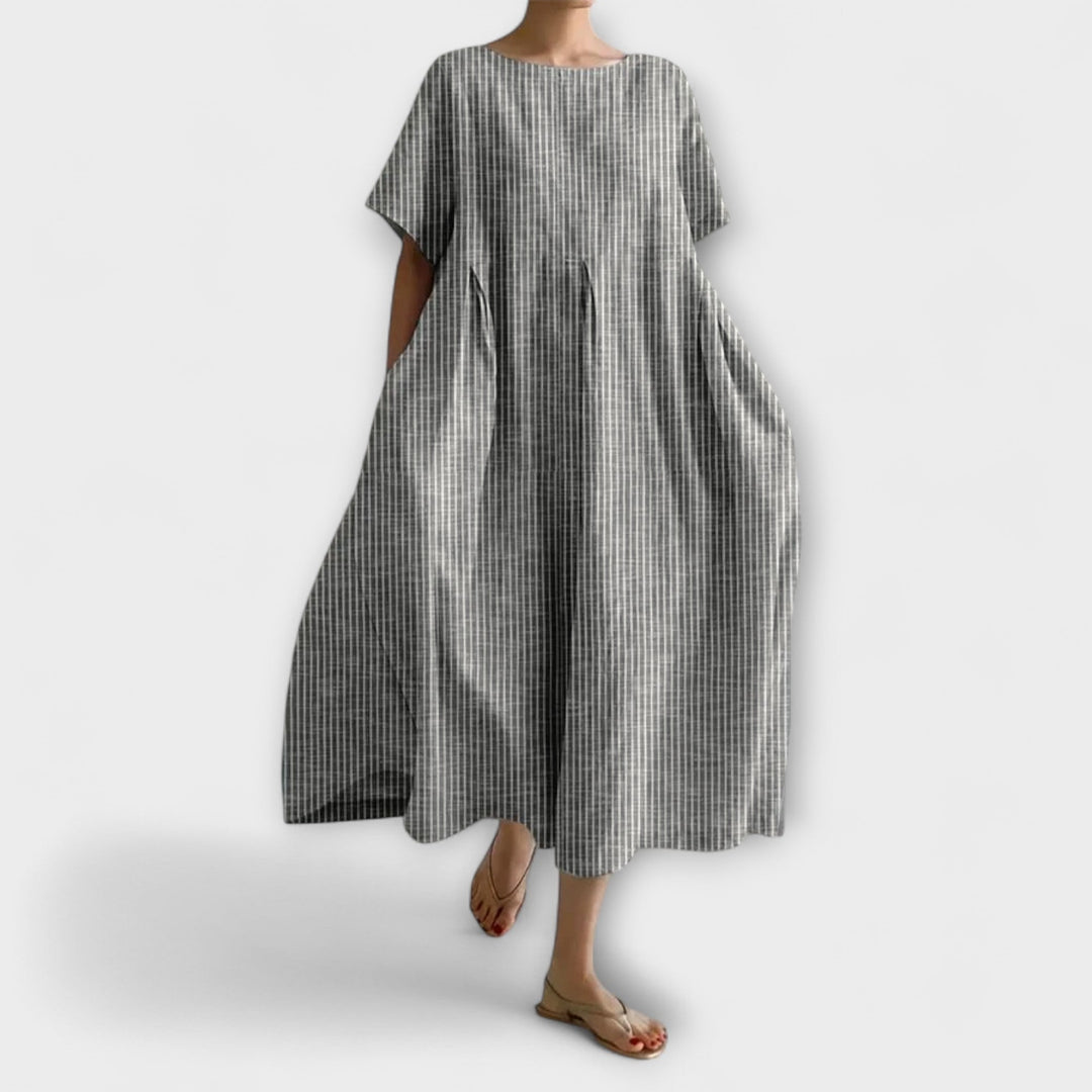 Elena | Auffälliges Midi-Kleid Damen