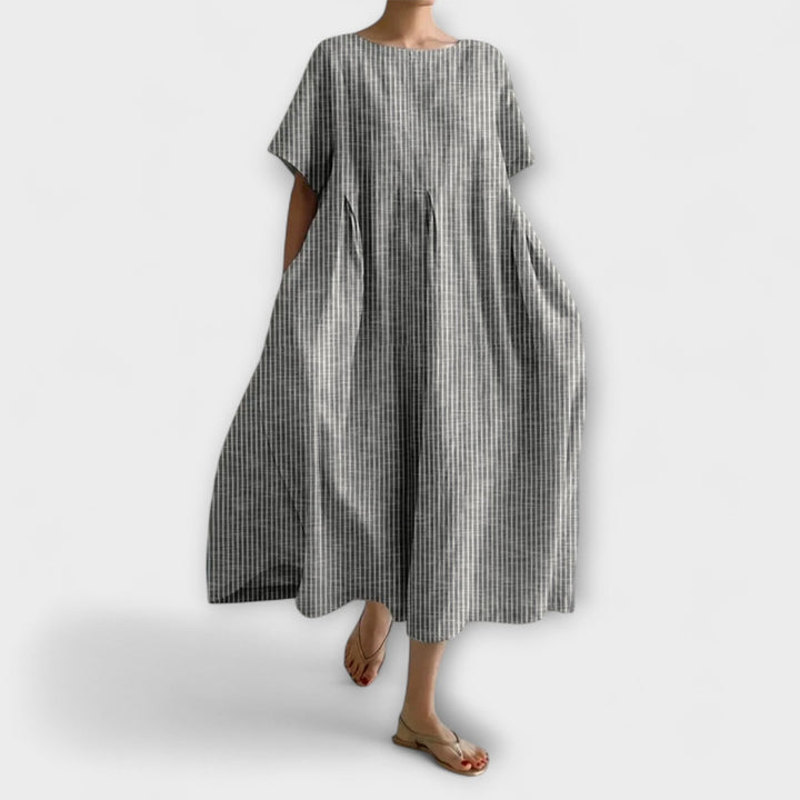 Elena | Auffälliges Midi-Kleid Damen