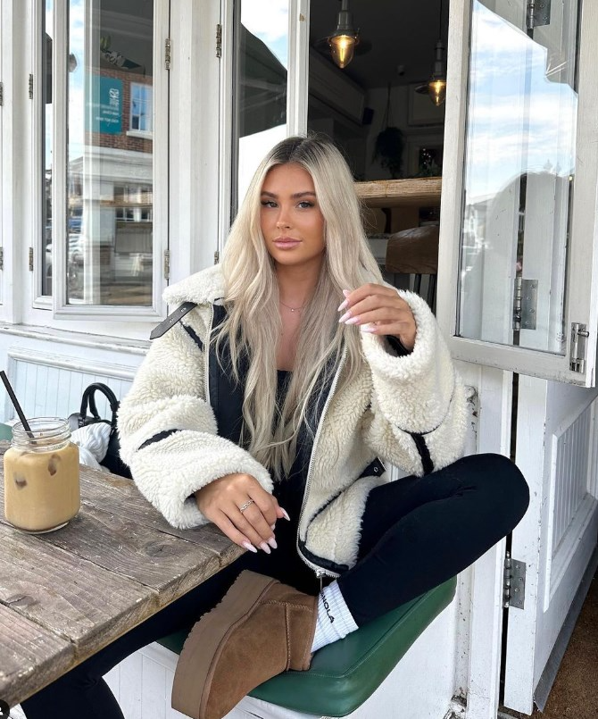 Charlie | Flauschige Teddyjacke für Damen im Winter