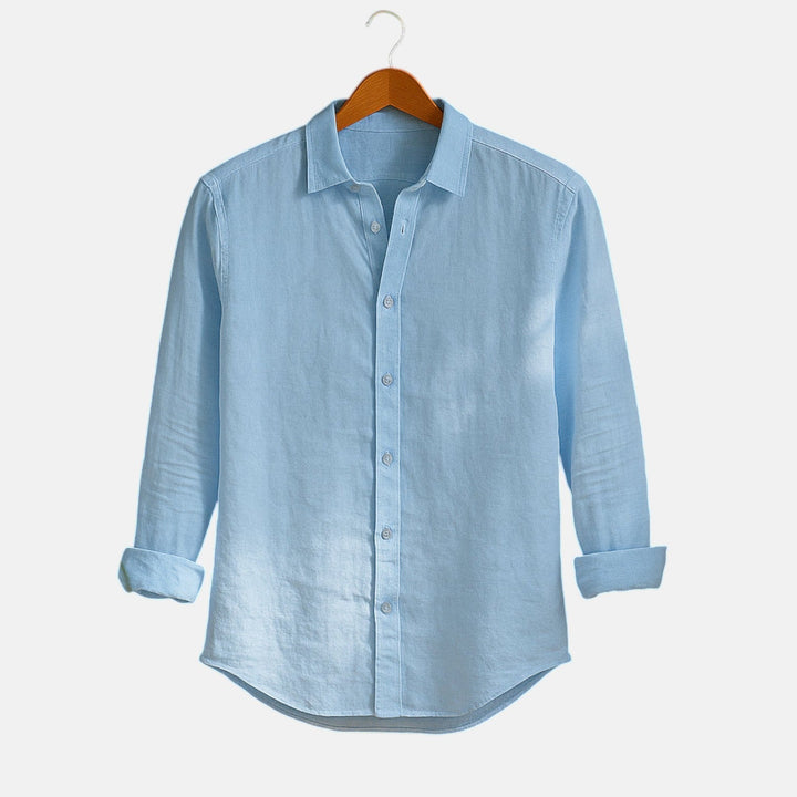 Felix | Herren Leinen Baumwollhemd Chic Stil