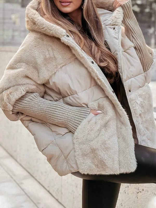 Lilly | Gefütterte Damenjacke mit Kapuze