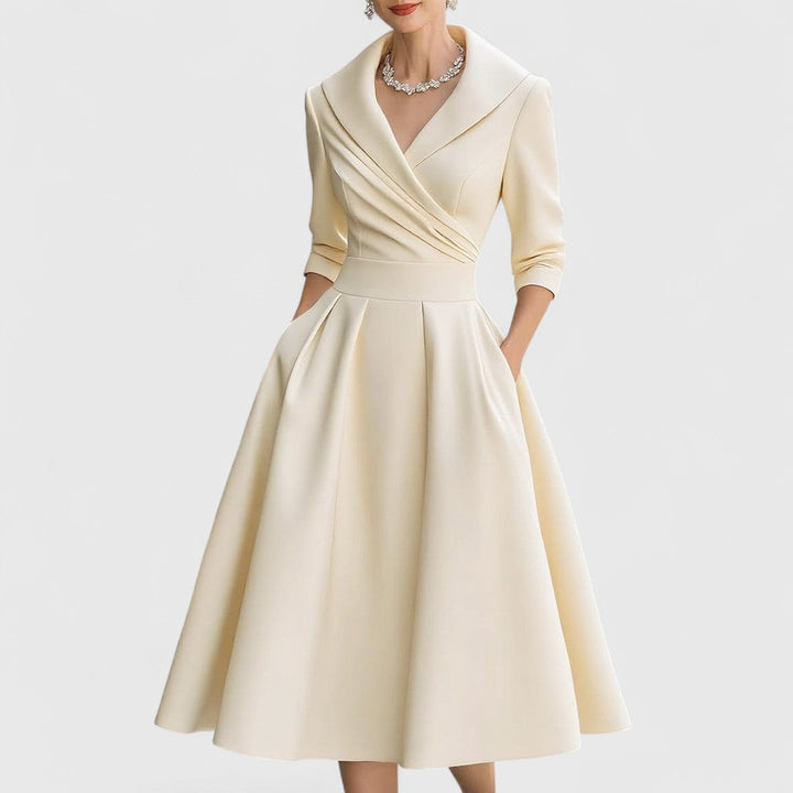 Lena | Elegantes Midikleid für Damen im modernen Stil