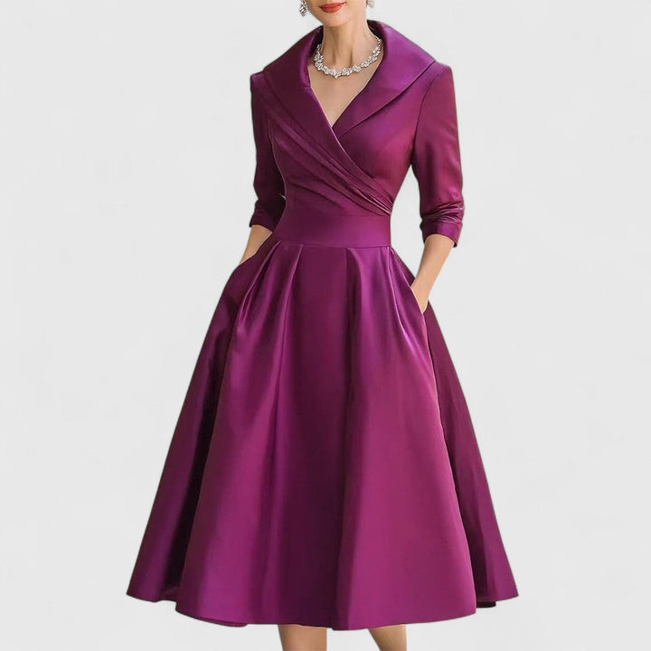 Lena | Elegantes Midikleid für Damen im modernen Stil