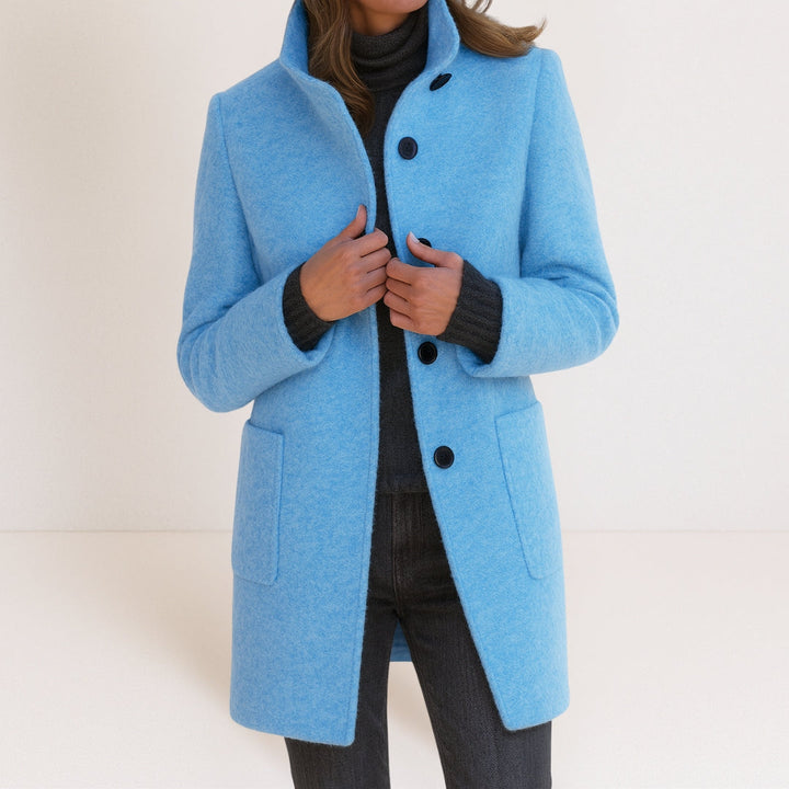 Victoria | Damenjacke mit hohem Kragen luxuriös