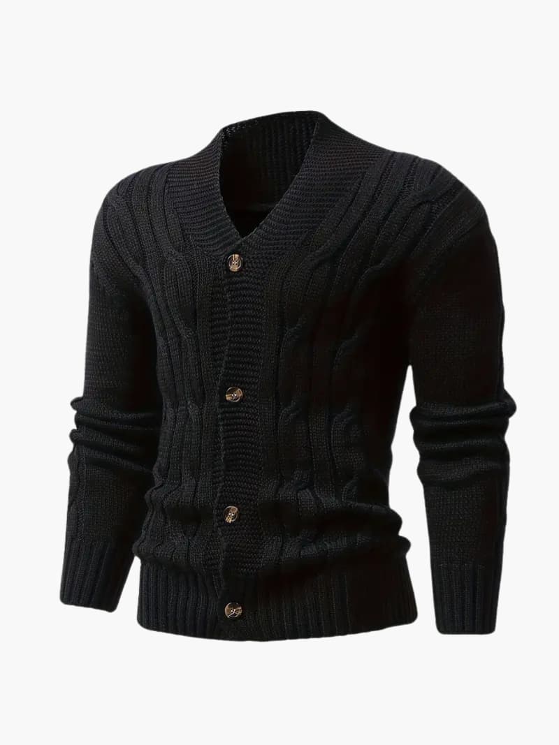 Teun | Pullover aus weichem Rippenstrickgewebe