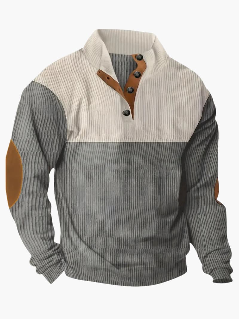 Rasmus | Rippenstrickpullover im klassischen Design