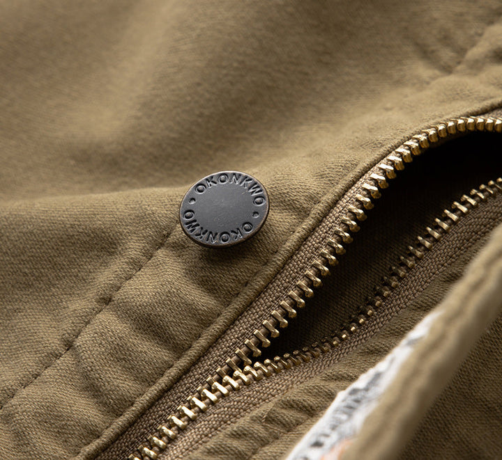 Elsa | Unisex-Overall aus Moleskin mit Kordelzug