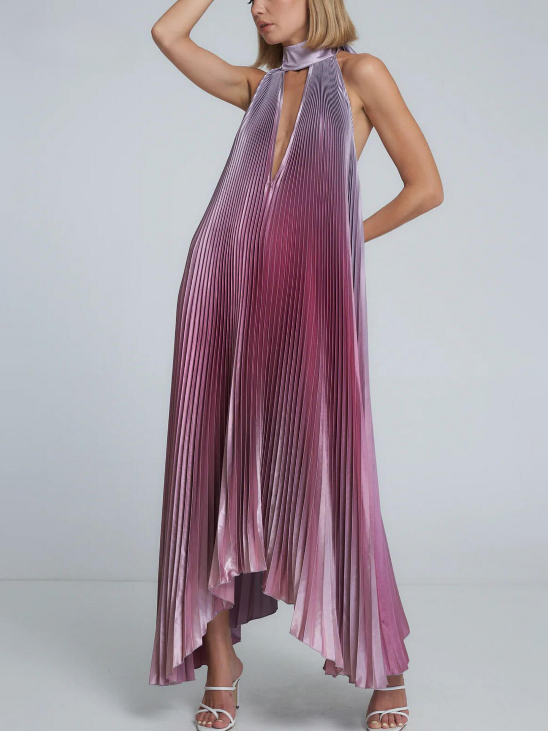 Janella | Maxikleid mit Neckholder-Trägern
