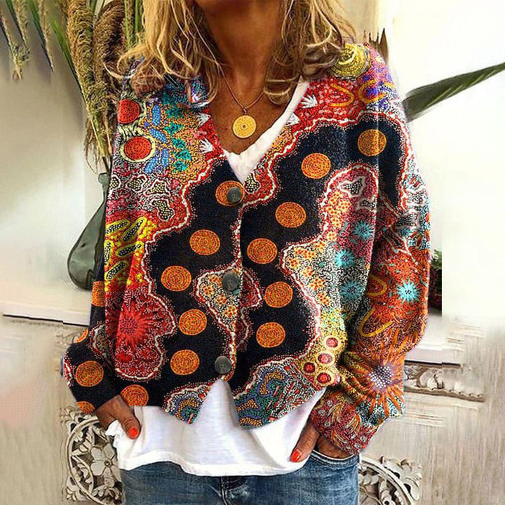 Amelie | Weicher Bohème-Pullover mit Struktur