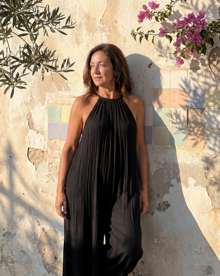 Sofia | Modischer Halter Jumpsuit Damen Chic