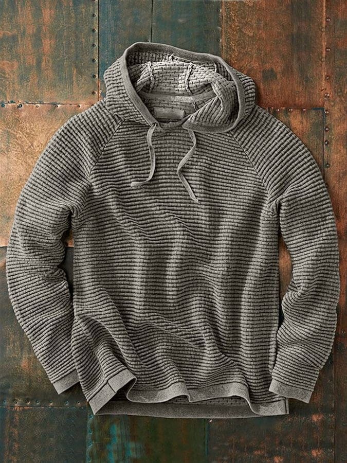 Daniel | Lässiger Strick-Hoodie für kühle Tage