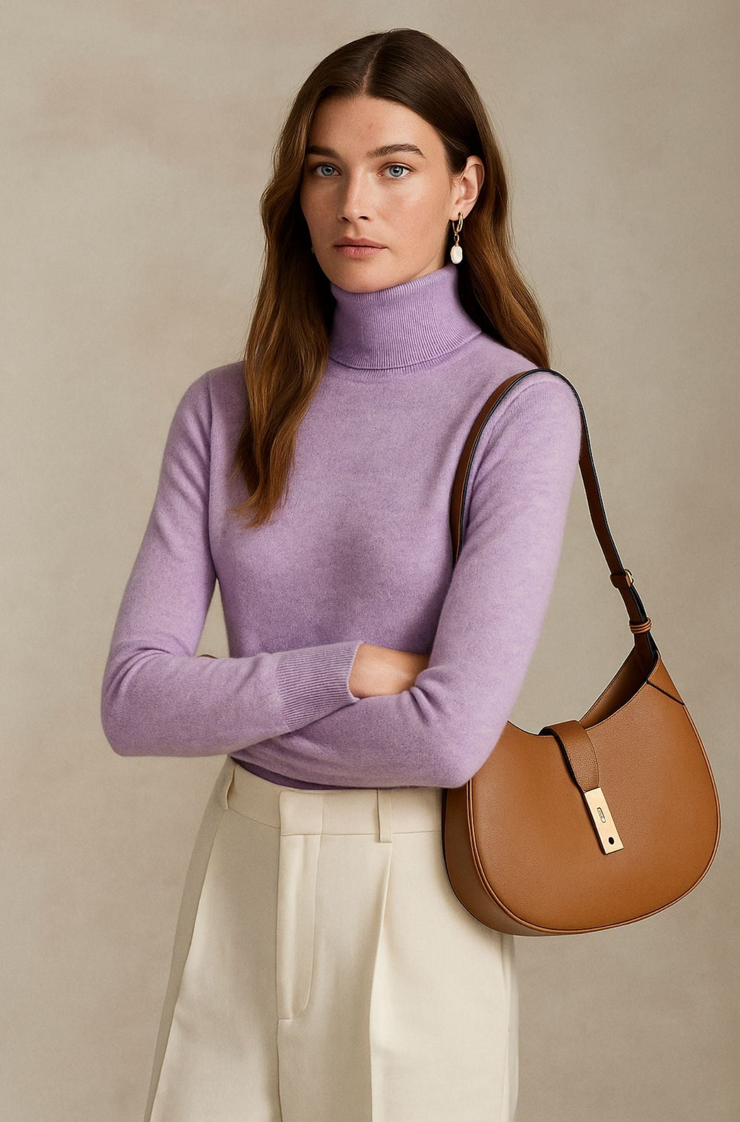 Ella | Damen Kaschmirpullover modern & komfortabel