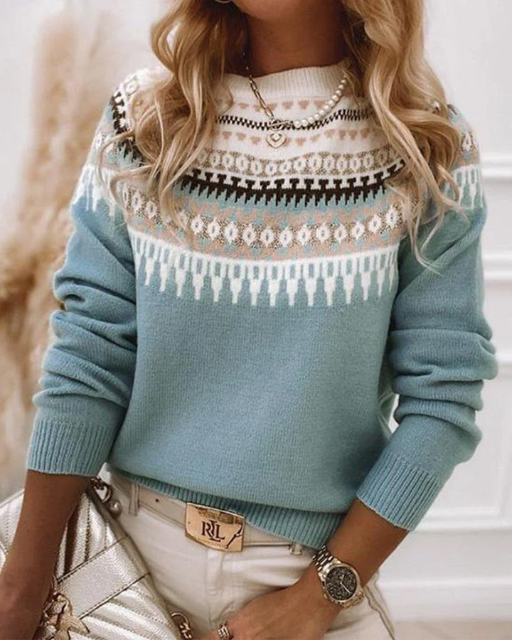 Mirella | Klassischer Damen-Strickpullover modern