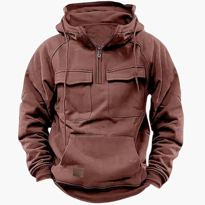 Anton | Funktionaler Taktik-Hoodie mit Reißverschluss