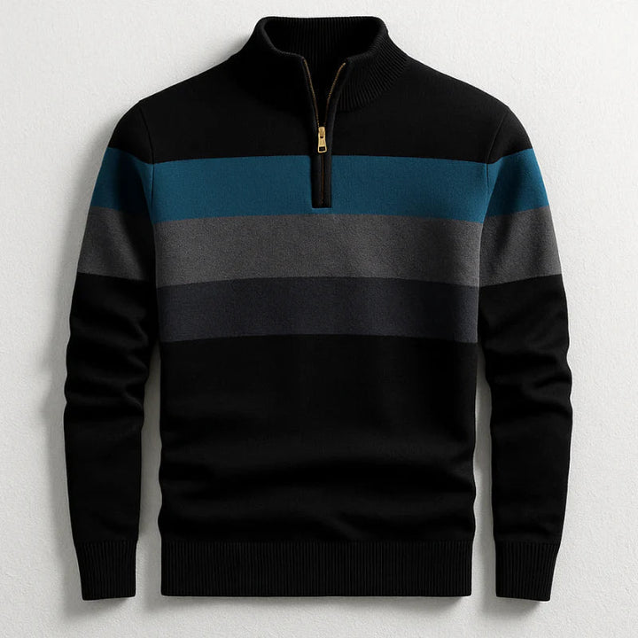 Finn | Herren-Pullover gestreift klassisch & modern