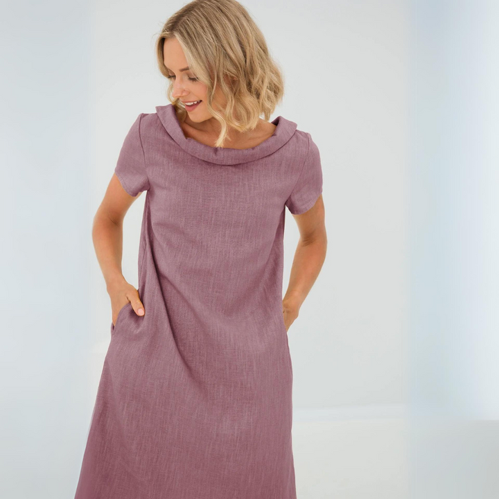 Riley | Leichtes Leinen-Sommerkleid für Damen