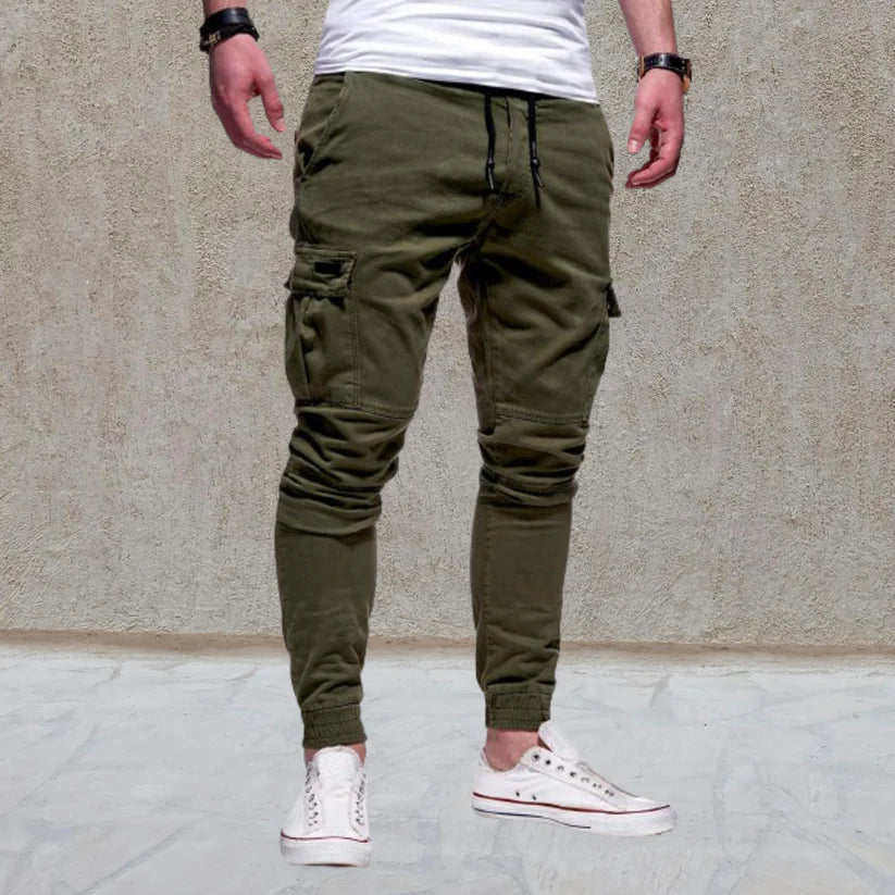 Daniel Lässige Herrenhose mit aufgesetzten Taschen für den Alltag