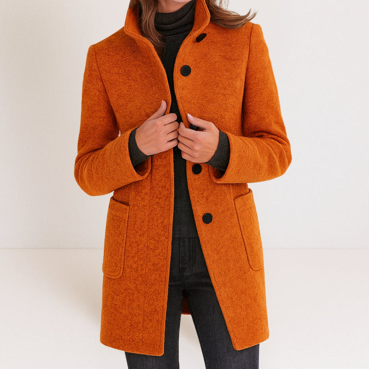 Victoria | Damenjacke mit hohem Kragen luxuriös