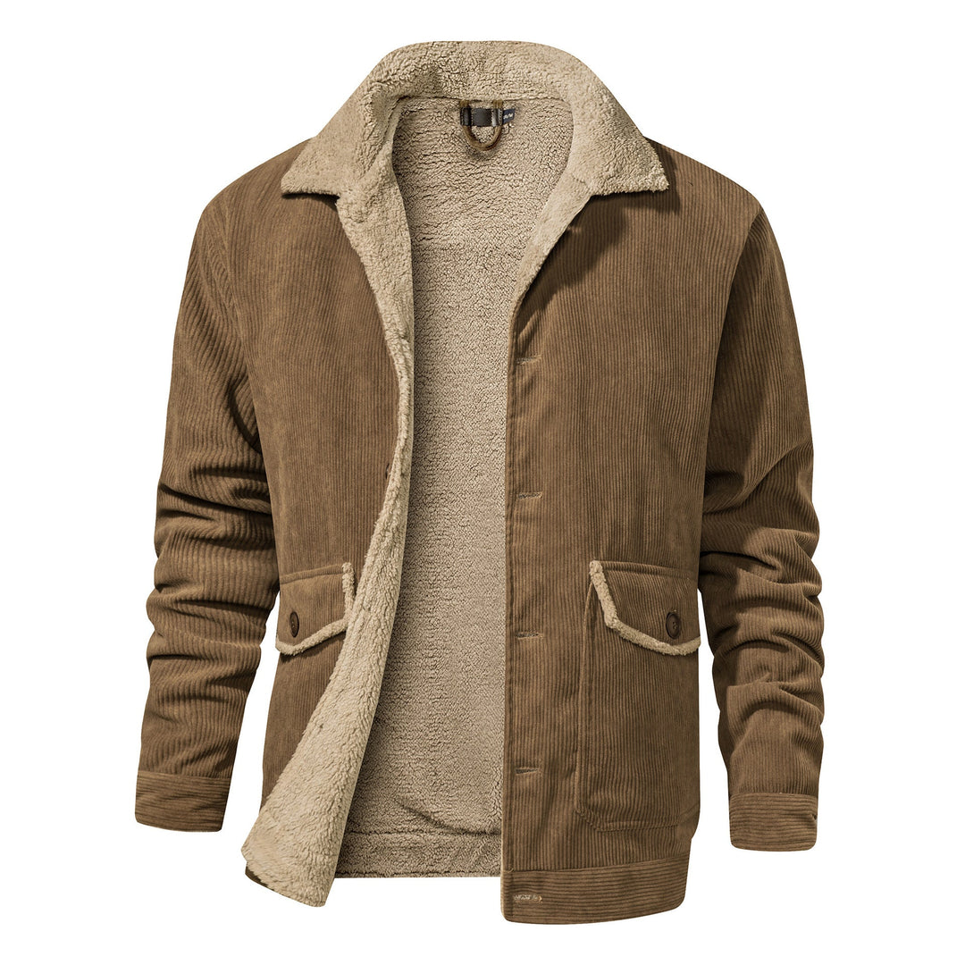 Toog | Cordjacke mit Sherpa-Futter für Herren